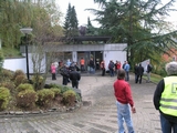 Eingangsbereich und Umschlagplatz BBk II vor dem Bunker-Cochem