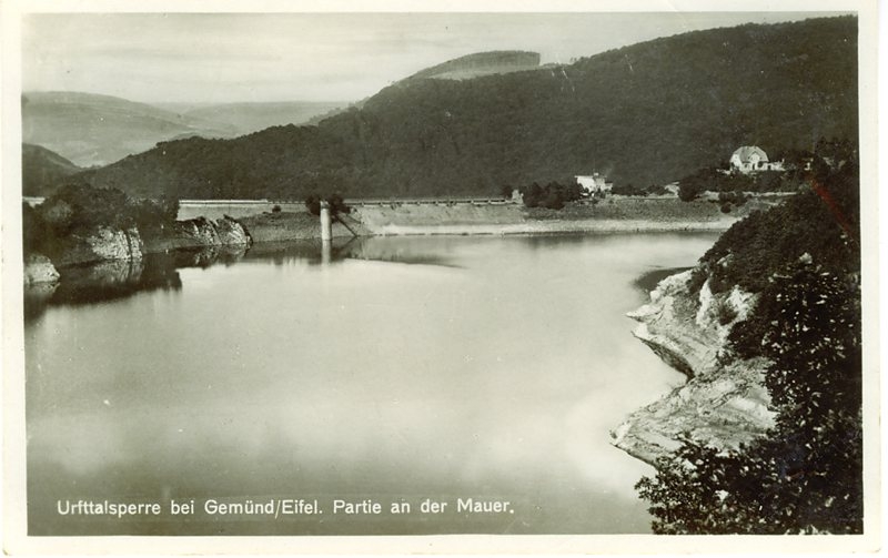 Urfttalsperre bei Gemnd/Eifel