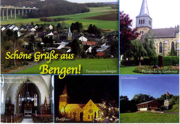 Postkarte Grafschaft Bengen 2011